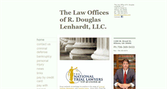 Desktop Screenshot of lenhardtlaw.com